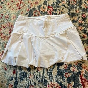 White Lululemon Skort